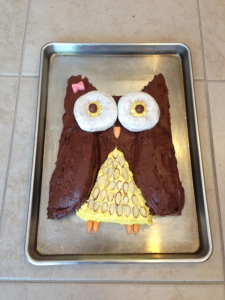 Owl Cake