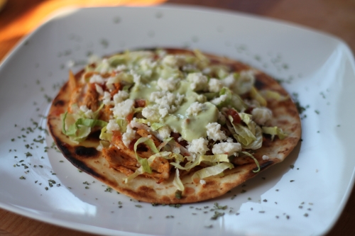 Crispy Chicken Tostada