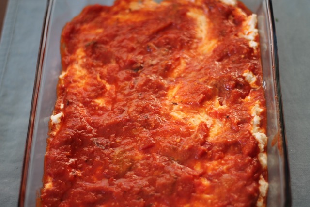 Red Pepper Lasagna