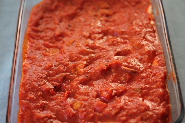 Red Pepper Lasagna