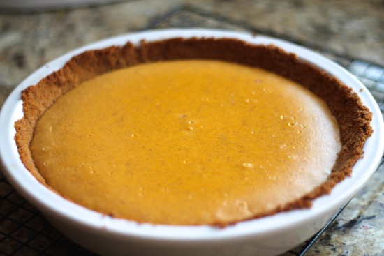 Pumpkin Chressecake Pie
