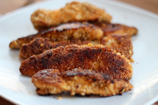 Almond Crusted Chicken Tenders - 8