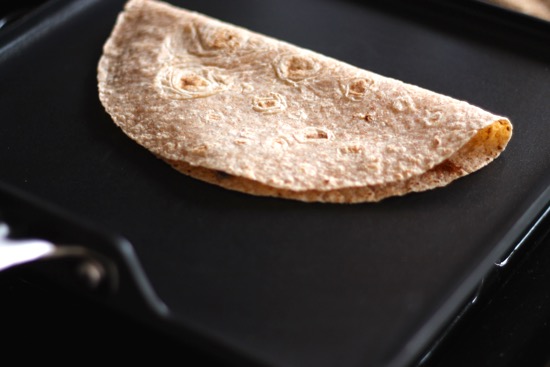 Chocolate Cinnamon Quesadilla