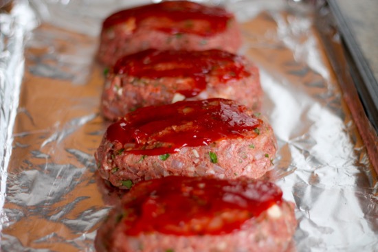 Cheesy Meat Loaf Minis
