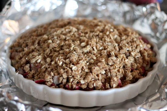 Rhubarb Crisp - 16