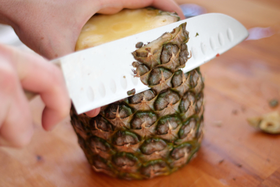 How to Cut a Pineapple - 3