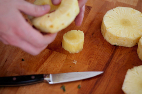 How to Cut a Pineapple - 7