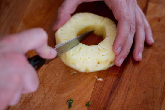 How to Cut a Pineapple - 8