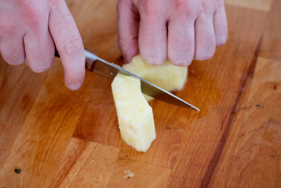 How to Cut a Pineapple - 9