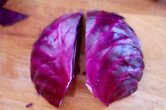 Cabbage is amazingly versatile & good all year round. It’s slightly sweet and extremely adaptable. Here's a step-by-step tutorial on how to shred cabbage! | sarahnspice.com