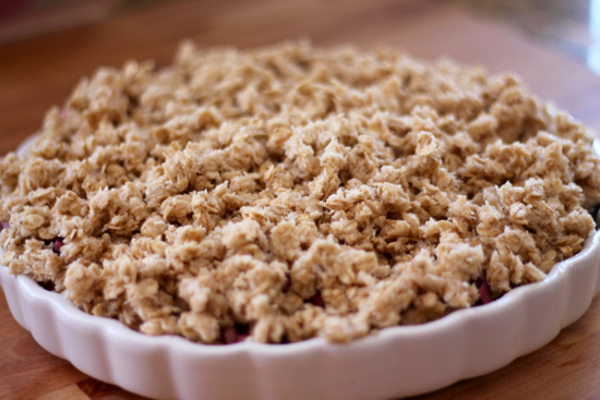Apple Blueberry Crumble with Coconut - 13