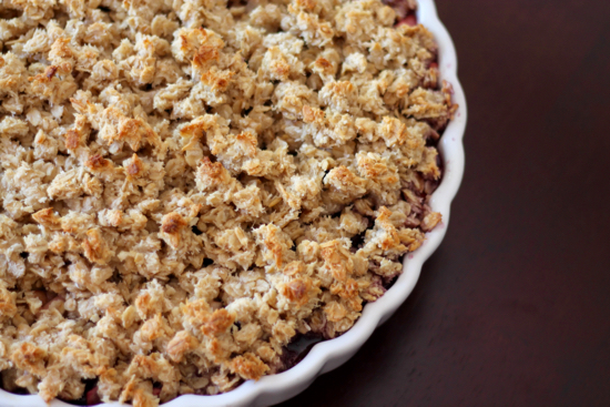 Apple Blueberry Crumble with Coconut - 15