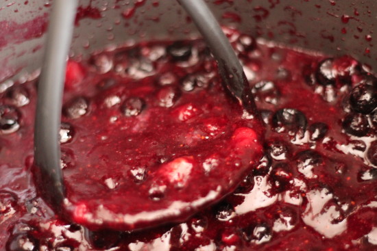 Spiced Blueberry Jam