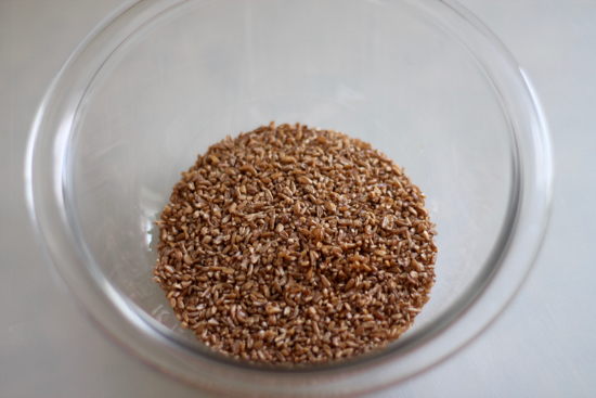 Raw bulgur for Bulgur Salad | sarahnspice.com