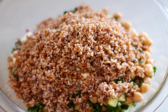 Bulgur for Bulgur Salad | sarahnspice.com