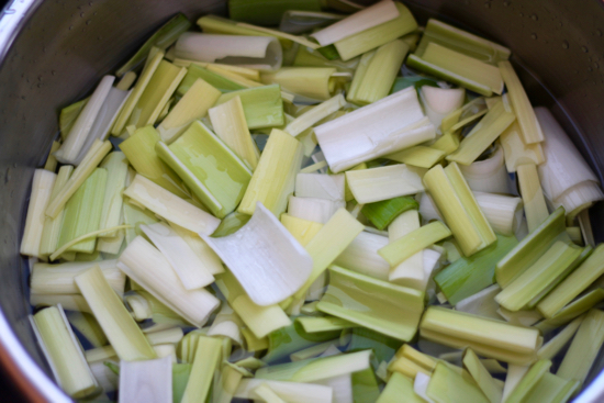 How to freeze Leeks - 3