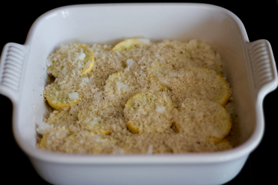 Baked Summer Squash is simple, delicious and economical. The perfect side dish for summer. You'll be surprised how quickly it disappears. | sarahnspice.com