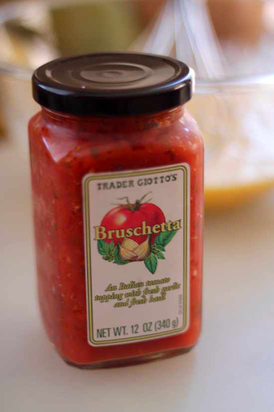 Bruschetta for Frittata with Asparagus, Bruschetta, and Fontina. | sarahnspice.com