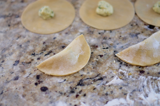 A step-by-step guide to making your very own Homemade Tortellini. While labor intensive, it's a lot of fun and absolutely worth it! | sarahnspice.com
