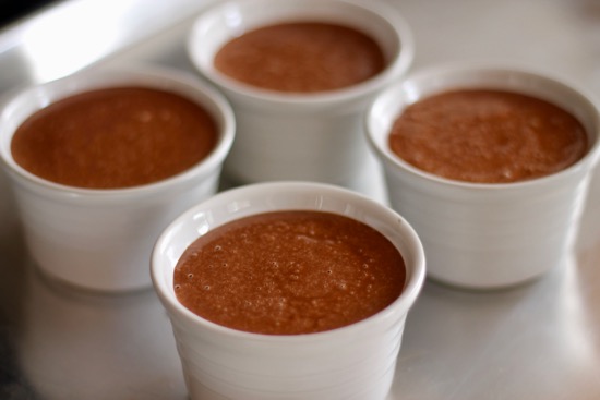 Homemade Chocolate pudding tastes so much better than the store-bought variety. This recipe is silky, smooth with a decadently rich chocolate flavor! | sarahnspice.com