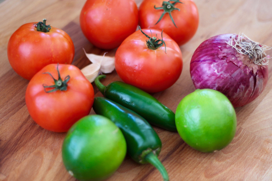 Fresh Tomato Salsa - Sarah 'n Spice